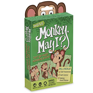 Hoyle Monkey May I Educational Kids Card Game Ages 4-6 Easy to Play 