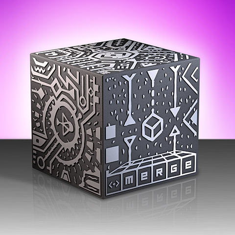 Merge MERGE Cube - Hold a Hologram Award Winning AR Toy Kids - iOS Android Phone Tablet Brings The Cube to Life, Free Games Every Purc