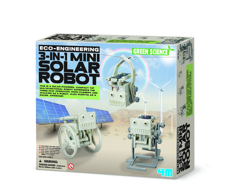 Eco-Engineering / 3-in-1 Mini Solar Robot
